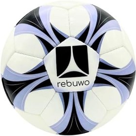 Resim Rebuwo El Dikişli 5 Numara Sert Zemin Futbol Topu - Yüksek Kaliteli PU Suni Deri 