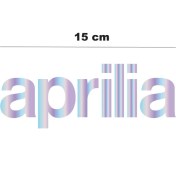 Resim Hologram 15CM Aprilia Sticker Etiket Modeli 