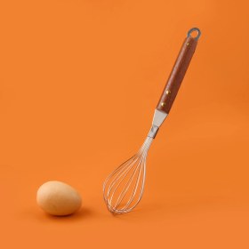 Resim Arow Ahşap Saplı Çırpıcı - Gri / Kahverengi 
