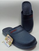 Resim Gezer Lacivert Marka Kaydırmaz Plastik Önü Kapalı Banyo,lavabo,balkon,teras,bahçe Terliği 