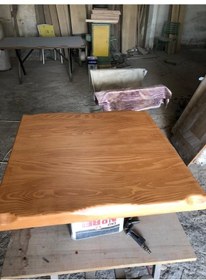 Resim Bintaşmobilya Kütük Cafe Masa Üstü Tablası 60X60.Cm 