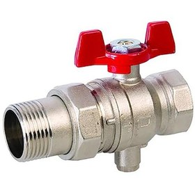 Resim Küresel Kalorimetre Termokupl Vanası Rakorlu 1'' 