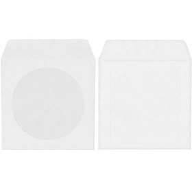 Resim Teknomeda CD Zarfı 90 gr 12.5 cm x 12.5 cm 50'li Paket 