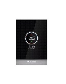 Resim Buderus TC100 WiFi Versiyon 1 Kablolu Akıllı Oda Kumandası Termostatı 