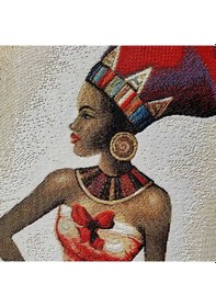 Resim Figüratif Seri-34 Dokuma Goblen Kumaş-Etnik3 