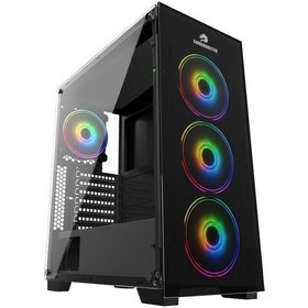 Resim Gamebooster 600W 80+ Gb-Pe05B 4X Rgb Fanlı Gaming Mid-Tower Kasa 