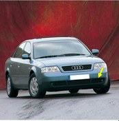 Resim Audi A6 1998-2001 Ön Sol Sis Farı Izgarası Çerçevesi 4B0807681R Aynı gün ücretsiz kargo. Ürün bilgileri kısmına muhakkak bakınız