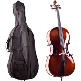 Resim Manuel Raymond MC34DC Çello (3/4 Parlak) | Parlak Vernik Göz Alıcı Görünüm 
