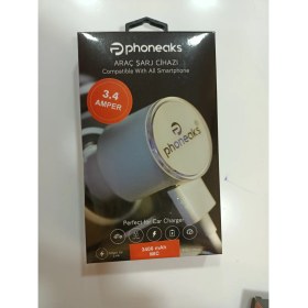 Resim Phoneaks Araç Şarj Cihazı Micro 