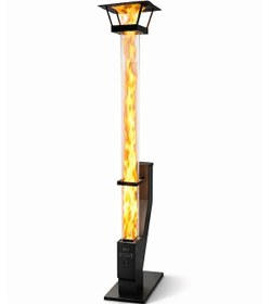 Resim Realx 160 cm Camlı Füze Pelet Soba - Pelet ve Pürmüz Hediyeli 