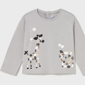 Resim MAYORAL Kız Bebek Sweatshirt Gri 