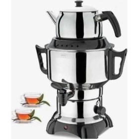 Resim Allians Pratik 4,5 Lt Çelik Elektrikli Semaver, Armağan Modeli, Şık ve Dayanıklı 