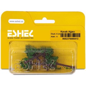 Resim Eshel Kavak Ağacı 5 Cm 4'lü 