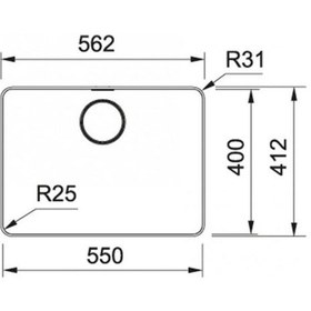 Resim Franke Myx 210-55 Eviye 