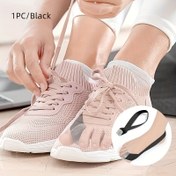 Resim 1 adet Yumuşak ve Rahat Başparmak Germe Aleti Erkekler ve Kadınlar için - Günlük Kullanım, Bisiklet, ve Spor Aktiviteleri için İdeal, Siyah, Hafif Bej, Polyester Malzeme, Makinede Yıkanabilir 