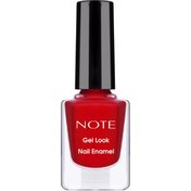 Resim Note Gel Look Nail Enamel Oje 15 Ruby Red 