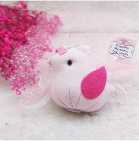 Resim Peluş Kuş Tüllü Kız Bebek Hediyelik(30 Adet) 