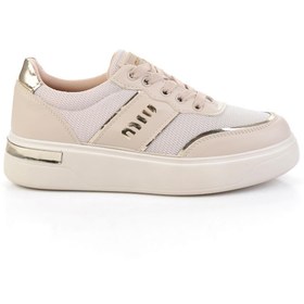 Resim Bambi Bej Kadın Sneaker K01179300322 