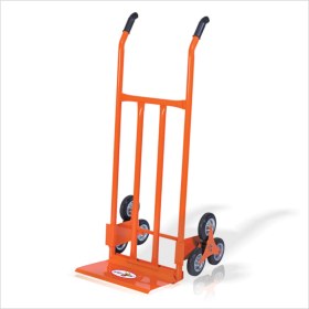 Resim Koli Yük Eşya Taşımak Için Merdiven Inip Çıkabilen Inen Çıkan Döner Teker Iner Çıkar Çek Çek El Arabası 