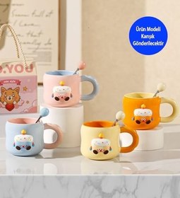 Resim Doğum Günü Pasta Temalı Mıknatıslı Seramik Kupa 