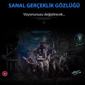 Resim Erbar Shinecon SC-G02ED 3D Sanal Gerçeklik Gözlüğü - Siyah 