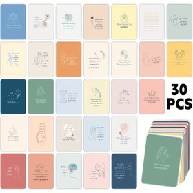 Resim Kadınlar ve Erkekler için 30 Adet Onaylama Kartları, Rahatlama, Meditasyon ve Kendi Kendine Bakım Hediyesi için Benzersiz Pozitif Alıntı Kartları, Aile Arkadaşlarını Meslektaşları Öğrencileri Motive Etme 