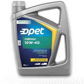 Resim OPET Fullmax 10W-40 Sentetik Motor Yağı - 4 L 