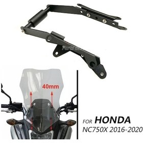 Resim Honda Nc700/750sx 2016-2017 Cam Ayarlı Telefon Tutucu Bar 