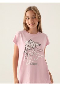 Resim Kappa Kız Çocuk Tişört 5-15 Yaş Toz Pembe 182141x1524s1 Toz Pembe 