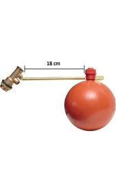 Resim Güneş Enerjisi Flatörü Şamandıra Uzun Kol 1/2" 