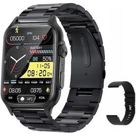 Resim Lemestar Kt64 1.96 " Ekran Akıllı Saat 