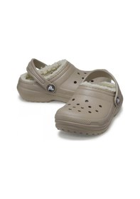 Resim Crocs Classic Lined Clog T Çocuk Terlik - Sütlü Kahve Sütlü Kahve 