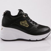 Resim Dgn Kadın Kalın Taban Bağcıklı Sneaker Siyah 732693138 