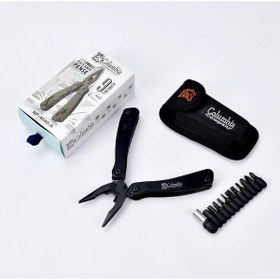 Resim Columbia Company Çok Amaçlı El Aleti, 9 Multi Tool, Testere, Pense, Tornavida, 