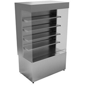 Resim Öztiryakiler Self Servis Duvar Tipi Nötr Teşhir Dolabı180 CM Etd - 35n18 Model 