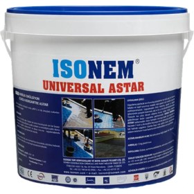 Resim Isonem Üniversal Primer Astar 5 kg Şeffaf 