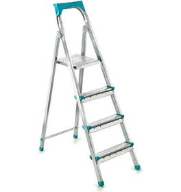 Resim 3+1basamaklı Metal Merdiven Y: 82cm - 120kg.taşıma Kapasitesi 