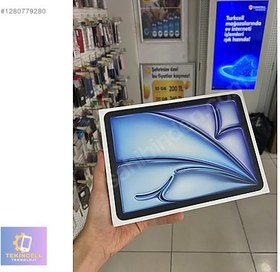 Resim iPad Air M3 Wi-Fi + Cellular 256 GB 11" MCG14TU/A Mavi Tablet 