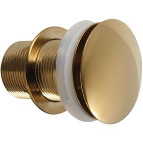 Resim Prestige Altın Kaplamalı Lavabo Sifon Süzgeci - Pop Up Klik Klak 