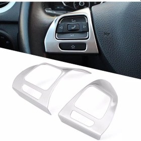 Resim Golf 6 Direksiyon Kaplaması Tuş Çerçevesi Plastik Mat Jetta B7 Cc 