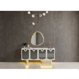 Resim Allure Mdf Konsol Ve Ayna Aytaşı 