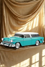 Resim LEERFEI KLasik Model Araba Kablosuz Hoparlör TF Kart USB Bluetooth FM Radyo Aux Destekli Bluetooth Speaker 