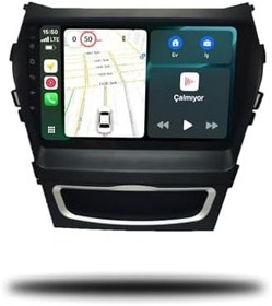 Resim MarTechno Android Multimedya 4GB RAM 32GB Hafıza Hyundai Santa FE IX45 2012-2016 ile uyumlu 