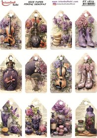 Resim Pirinç Dekopaj Kağıdı 30x42cm Pt-1875 