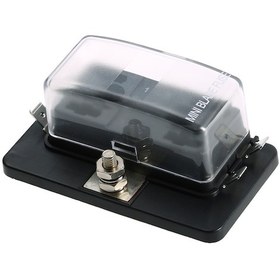Resim Singree 4 Yollu Mini Sigorta Kutusu - 12v/24v/32v Araç Ve Deniz Taşıtları İçin 
