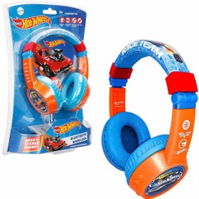 Resim Volkano Hot Wheels Bluetooth Kulak Üstü Çocuk Kulaklığı 