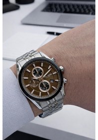 Resim Tom Jones 2 Yıl Garantili 3 Atm Suya Dayanıklı Çelik Kordon Erkek Kol Saati Etj.10091.5 Gümüş 