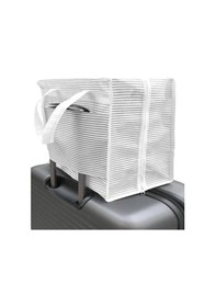 Resim Ayakkabı Saklama Ve Taşıma Çantası Çizgili Model Shoe Tote Çok Renkli 