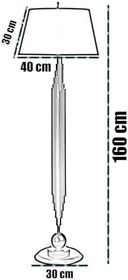 Resim vinner Conic Krom Kaplame Metal Lambader - Gül VNRCNCKRM001018 