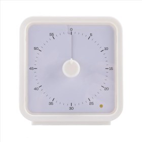 Resim Empoorlium Mutfak Için Pomodoro Zamanlayıcısı, Zaman Yönetimi Çalışma Sınıfı Zamanlayıcısı, Sessiz Çalışma Özellikli 60 Dakikalık Görsel Zamanlayıcı -A (Yurt Dışından) 